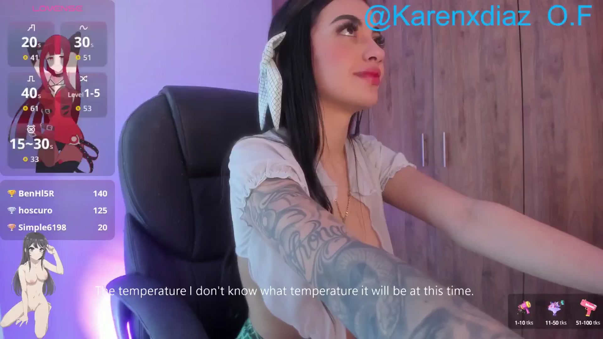 Gallery image thumbnail from Camilavs's myfreecams stream on, 08/20/2025, 10:29 image 5 of 20