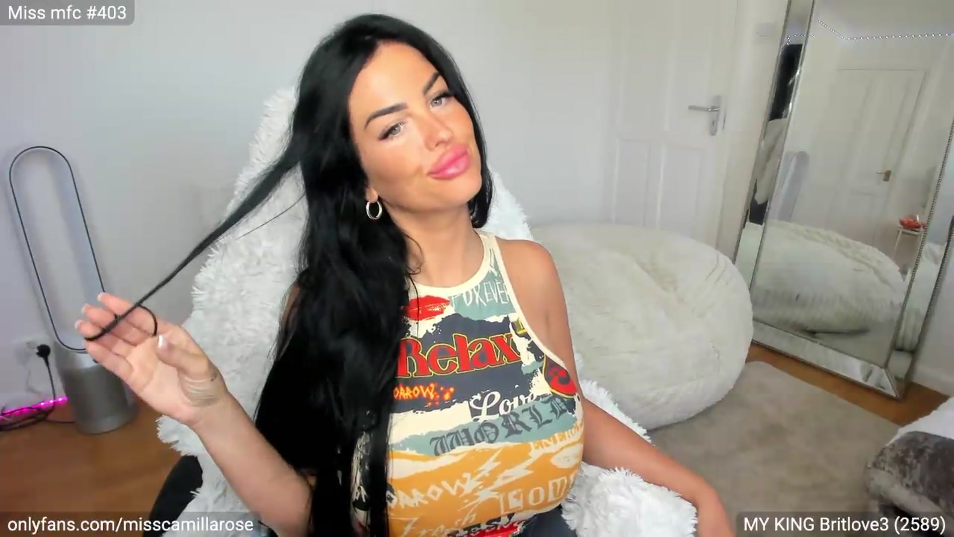 Gallery image thumbnail from CamillaRose's myfreecams stream on, 07/20/2026, 11:23 image 9 of 20