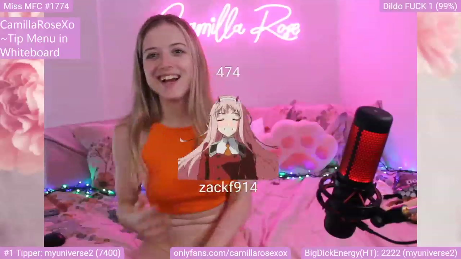 Gallery image thumbnail from CamillaRoseXo's myfreecams stream on, 12/11/2022, 16:47 image 19 of 20