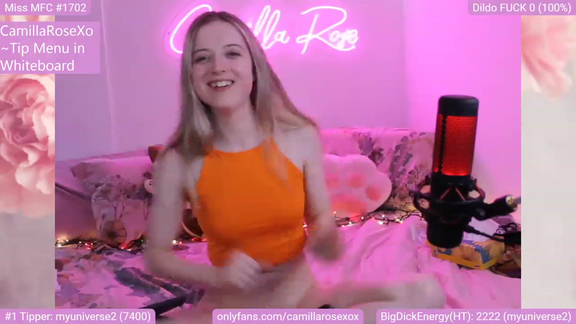 Gallery image thumbnail from CamillaRoseXo's myfreecams stream on, 12/11/2022, 18:07 image 8 of 20