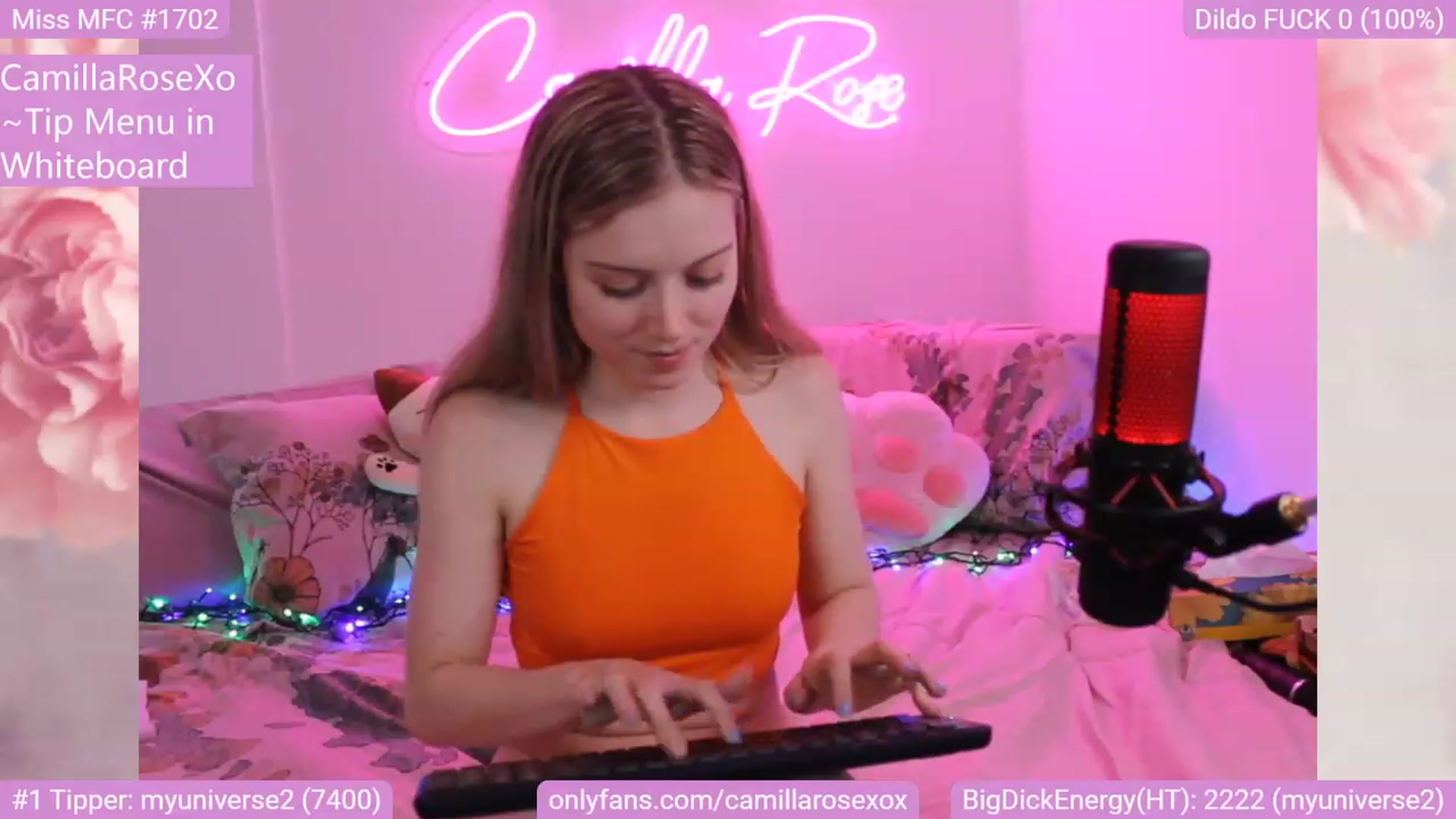 Gallery image thumbnail from CamillaRoseXo's myfreecams stream on, 12/11/2022, 18:07 image 9 of 20
