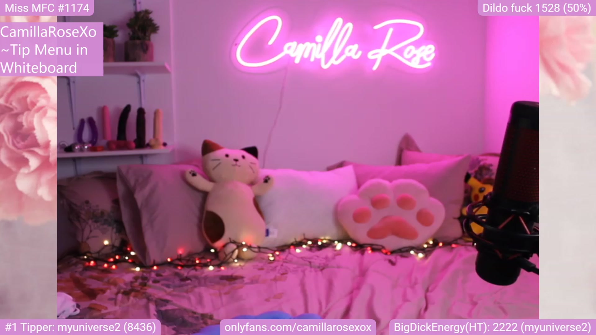 Gallery image thumbnail from CamillaRoseXo's myfreecams stream on, 12/18/2022, 04:25 image 9 of 20