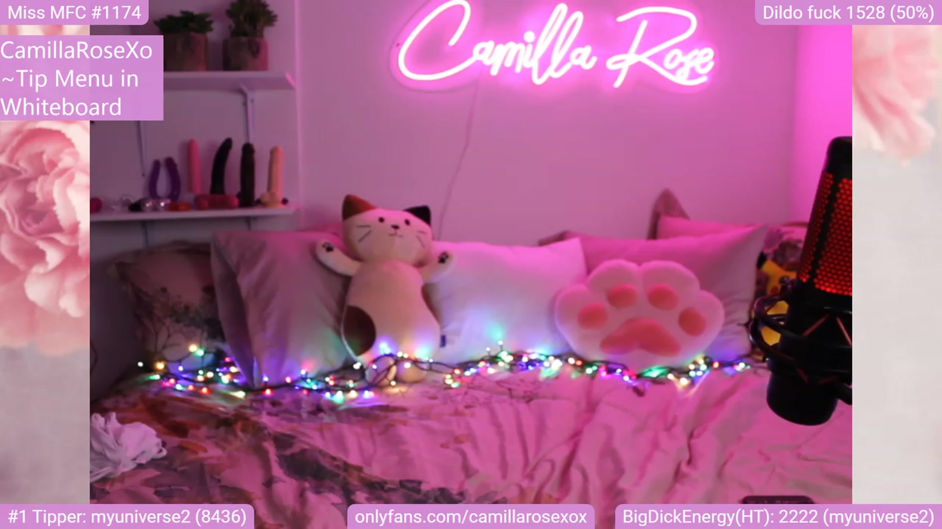 Gallery image thumbnail from CamillaRoseXo's myfreecams stream on, 12/18/2022, 04:25 image 8 of 20