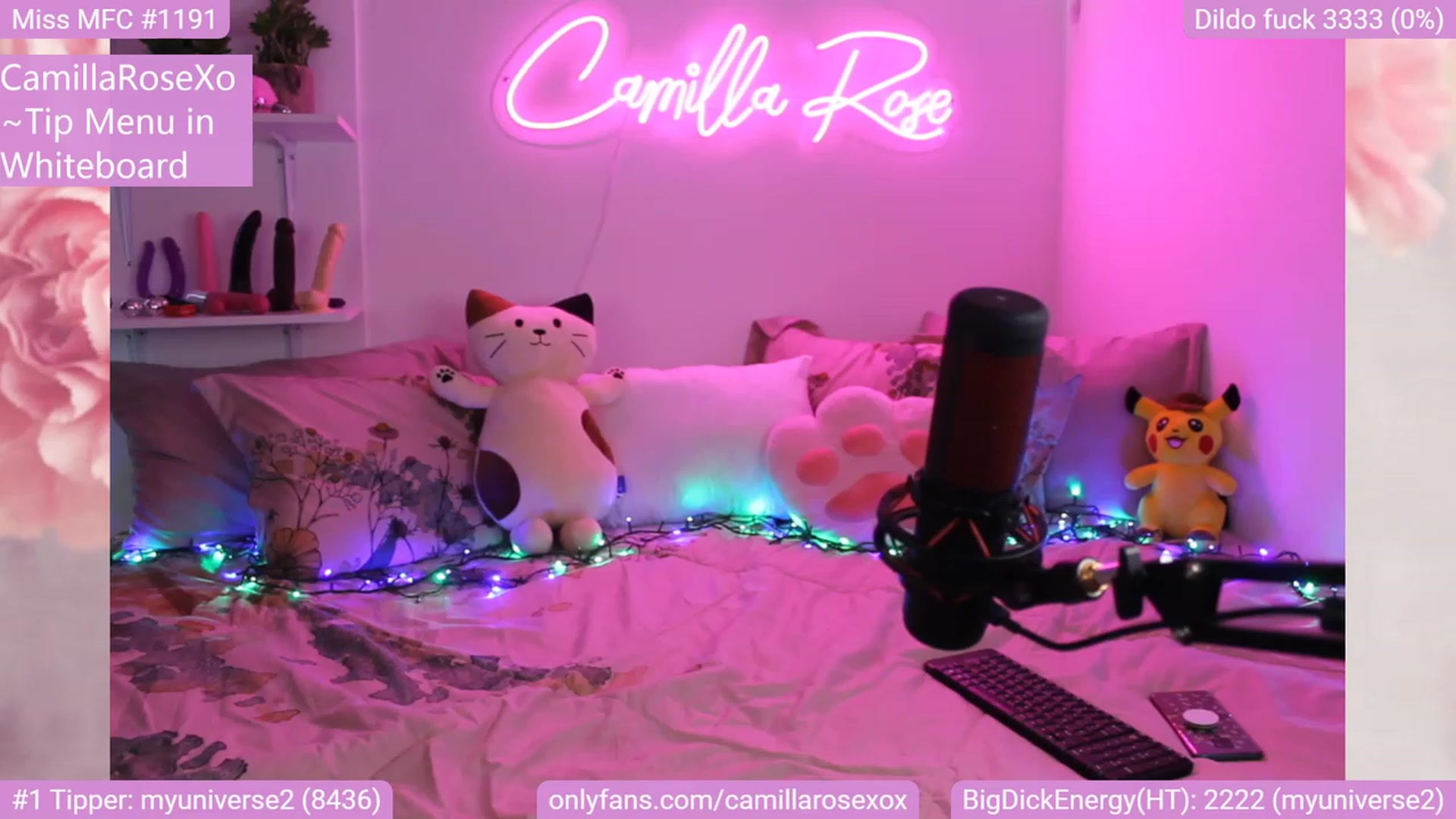 Gallery image thumbnail from CamillaRoseXo's myfreecams stream on, 12/18/2022, 20:27 image 9 of 20
