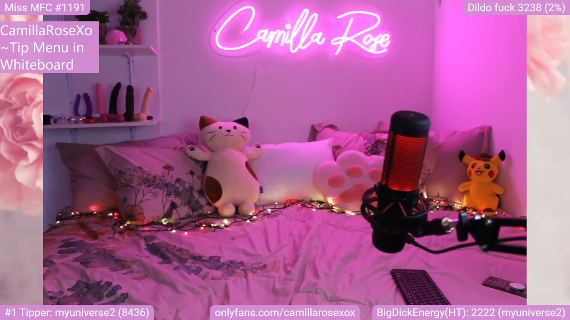 Gallery image thumbnail from CamillaRoseXo's myfreecams stream on, 12/18/2022, 20:27 image 16 of 20