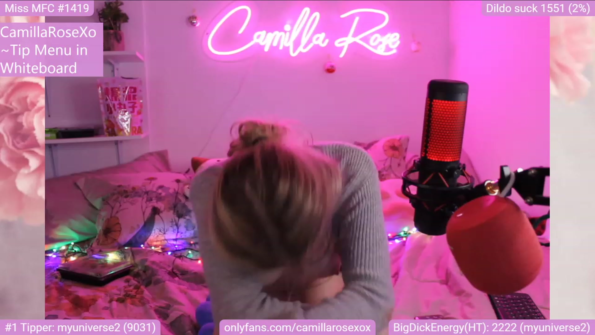 Gallery image thumbnail from CamillaRoseXo's myfreecams stream on, 12/29/2022, 08:57 image 20 of 20
