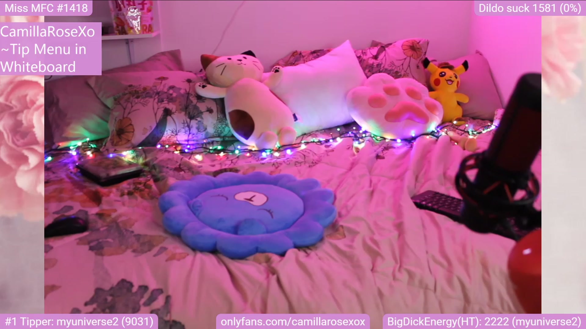 Gallery image thumbnail from CamillaRoseXo's myfreecams stream on, 12/29/2022, 08:57 image 8 of 20