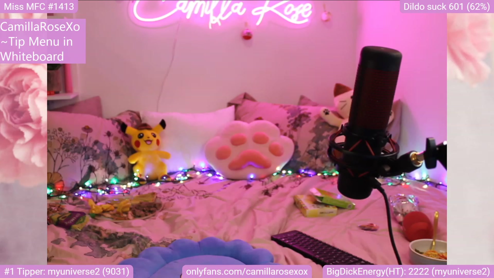 Gallery image thumbnail from CamillaRoseXo's myfreecams stream on, 12/30/2022, 06:23 image 20 of 20