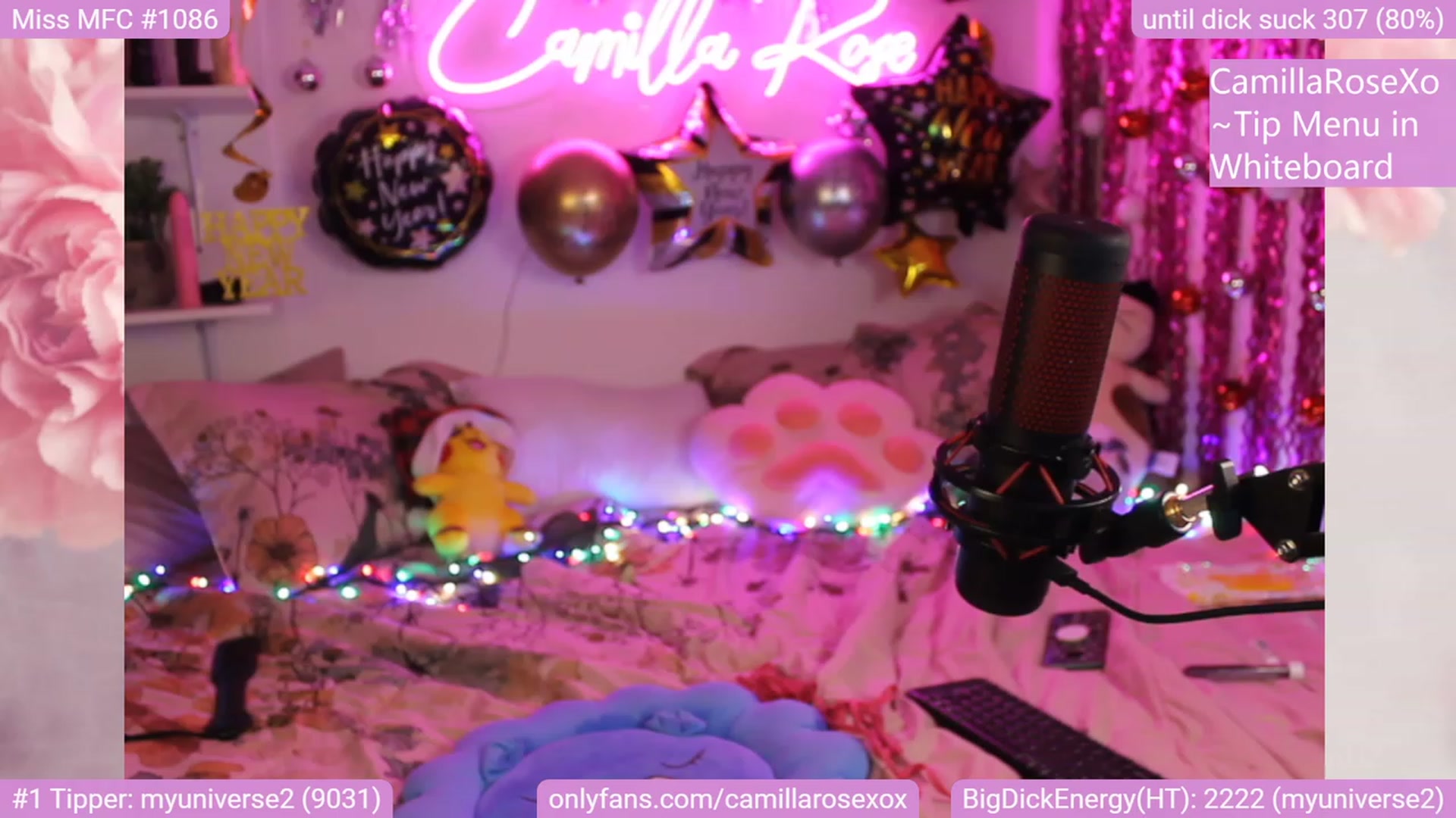 Gallery image thumbnail from CamillaRoseXo's myfreecams stream on, 01/01/2023, 07:23 image 17 of 20