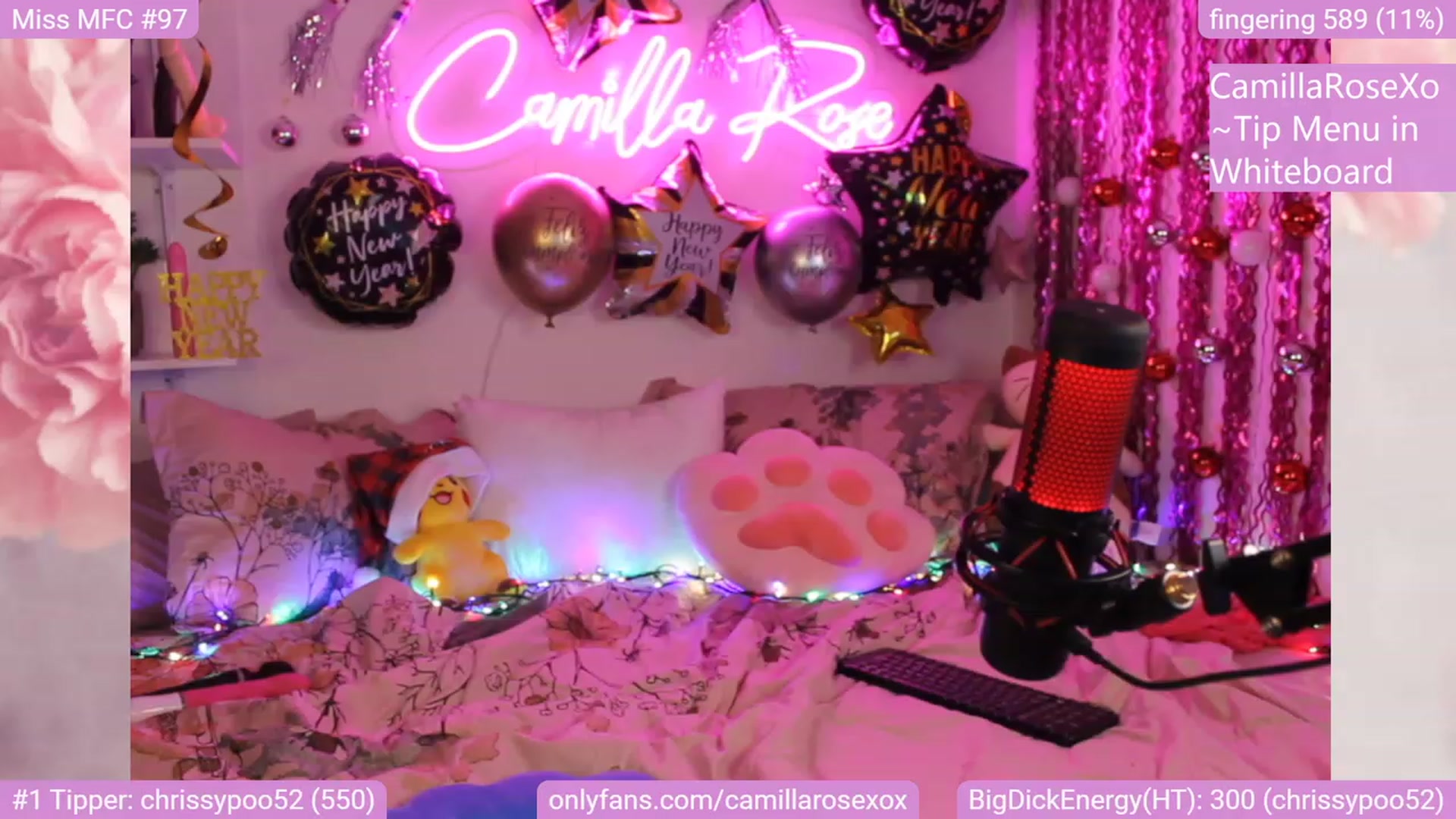Gallery image thumbnail from CamillaRoseXo's myfreecams stream on, 01/01/2023, 12:03 image 16 of 20