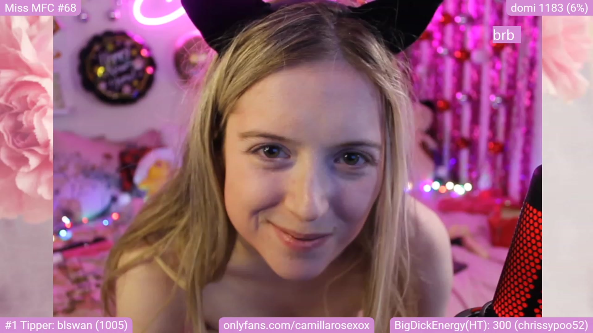 Gallery image thumbnail from CamillaRoseXo's myfreecams stream on, 01/01/2023, 13:50 image 20 of 20