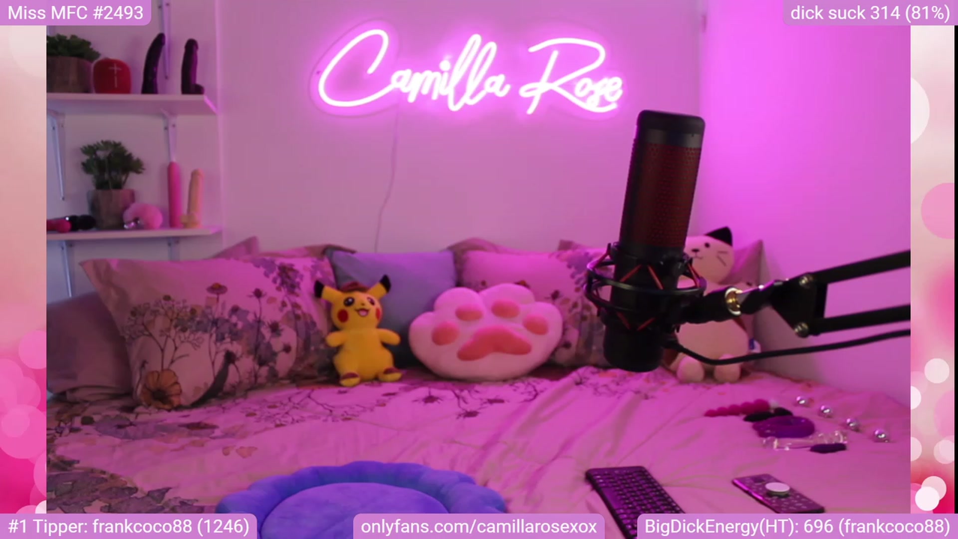 Gallery image thumbnail from CamillaRoseXo's myfreecams stream on, 01/15/2023, 14:15 image 18 of 20
