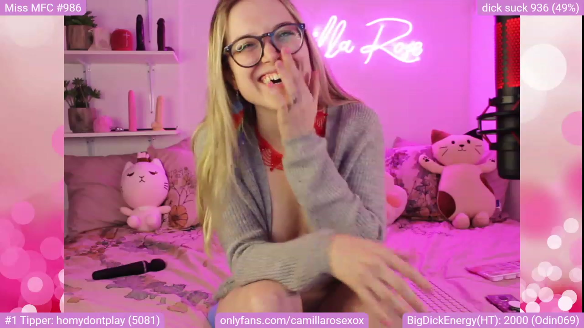 Gallery image thumbnail from CamillaRoseXo's myfreecams stream on, 01/23/2023, 11:23 image 11 of 20