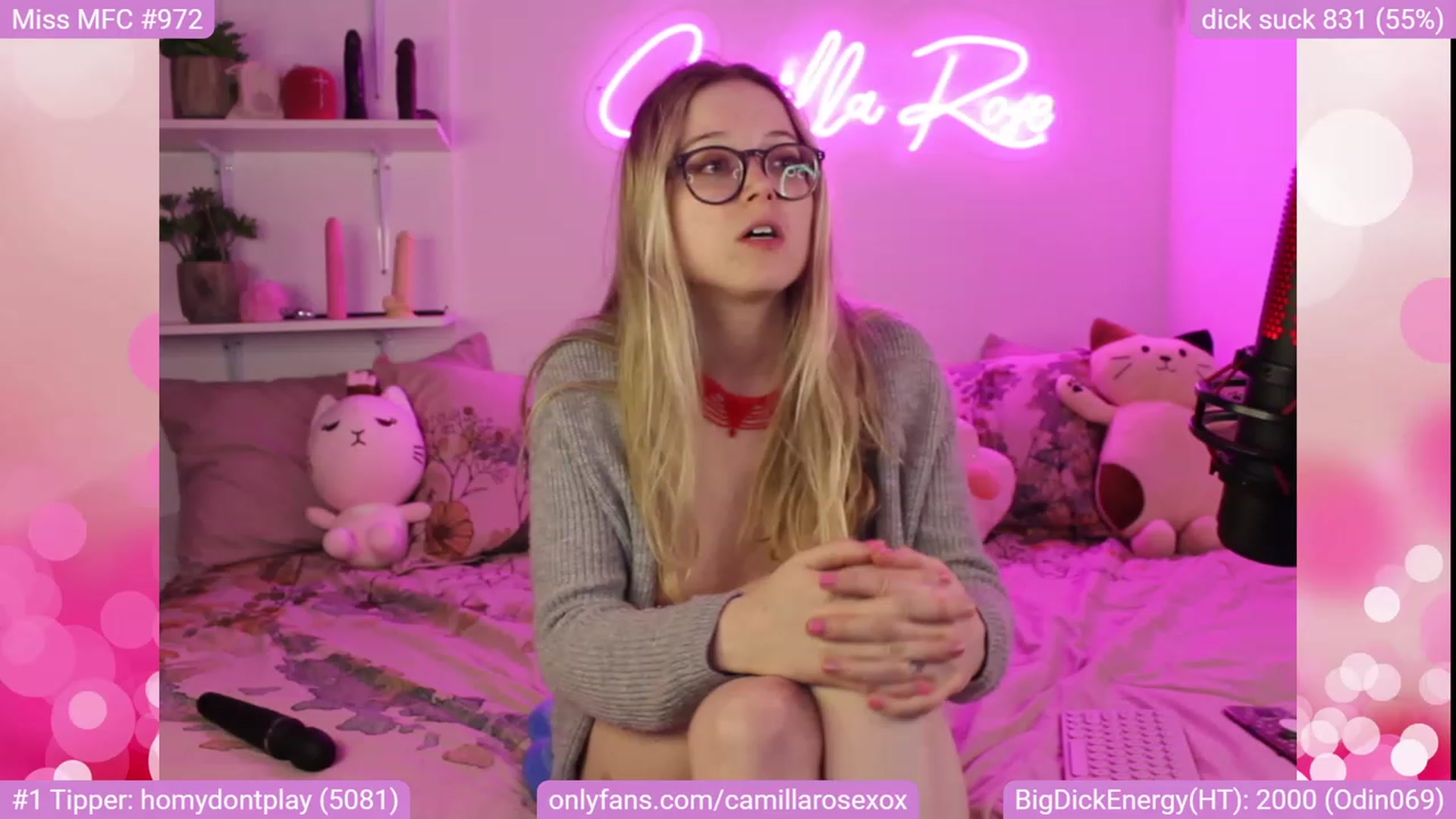 Gallery image thumbnail from CamillaRoseXo's myfreecams stream on, 01/23/2023, 11:23 image 16 of 20