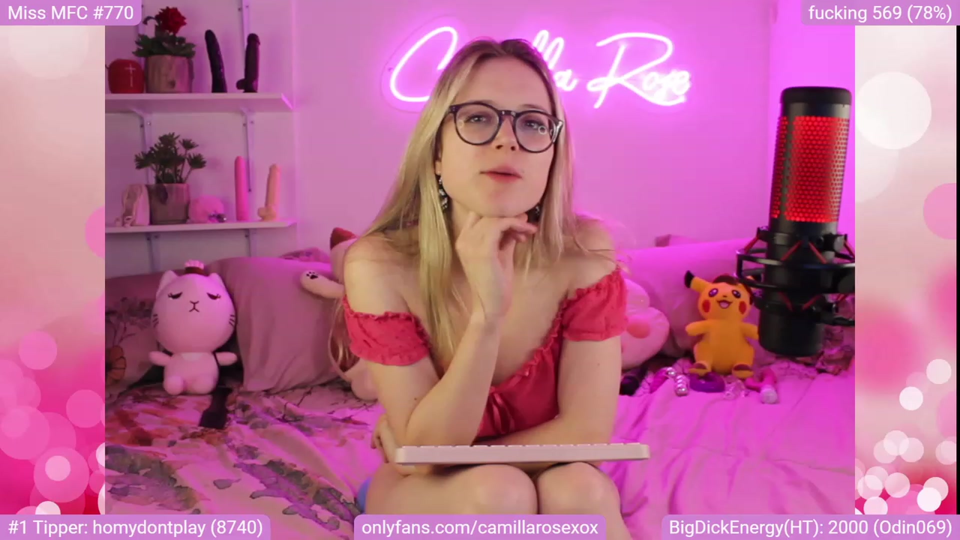 Gallery image thumbnail from CamillaRoseXo's myfreecams stream on, 01/28/2023, 10:35 image 19 of 20