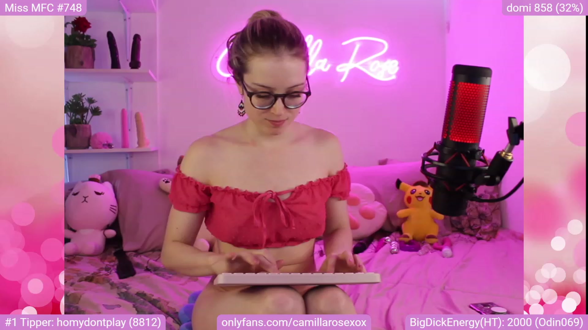 Gallery image thumbnail from CamillaRoseXo's myfreecams stream on, 01/28/2023, 14:18 image 17 of 20