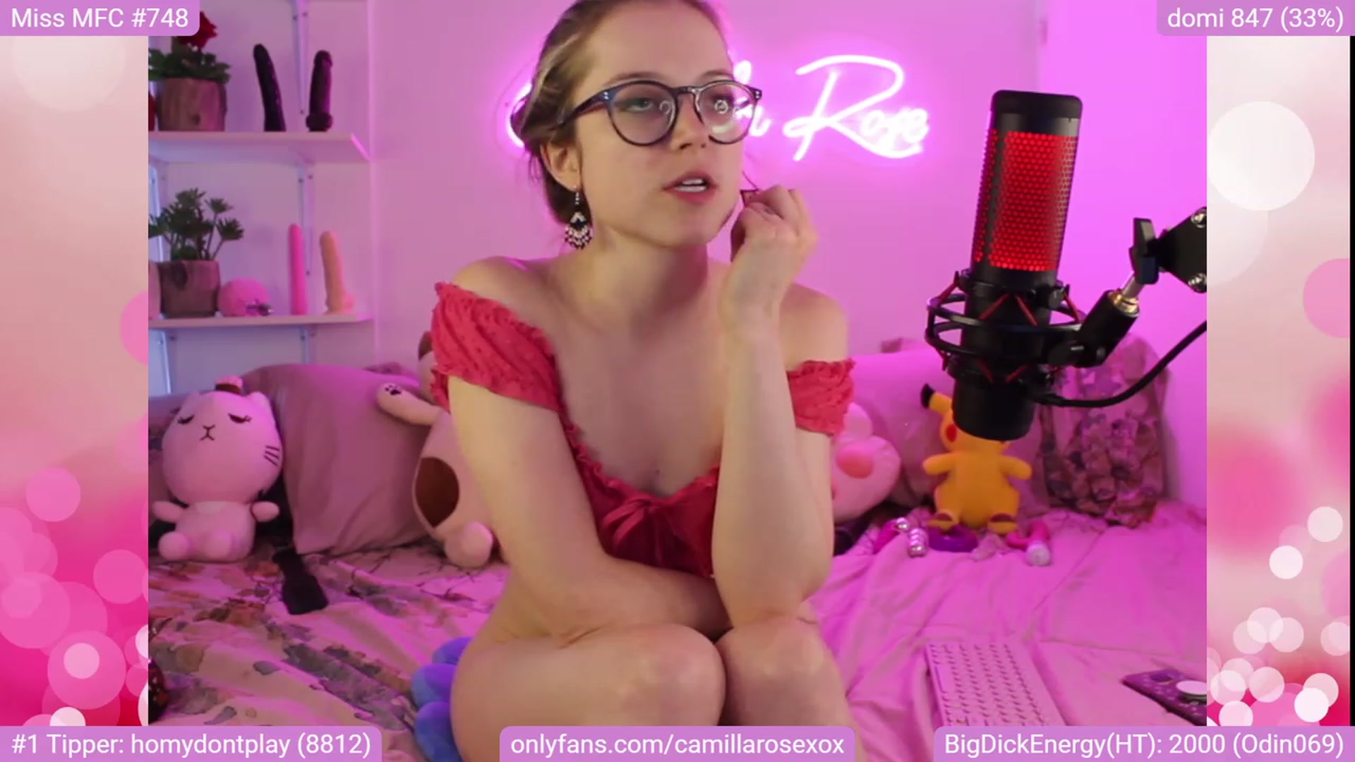 Gallery image thumbnail from CamillaRoseXo's myfreecams stream on, 01/28/2023, 14:18 image 18 of 20