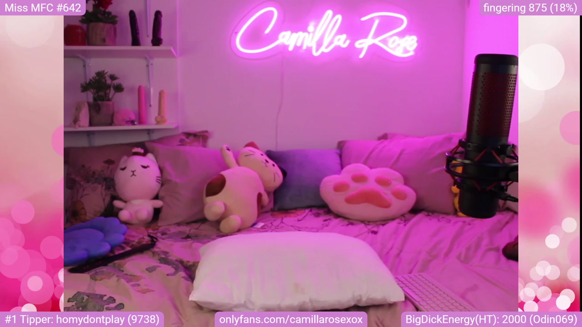 Gallery image thumbnail from CamillaRoseXo's myfreecams stream on, 01/29/2023, 10:53 image 18 of 20