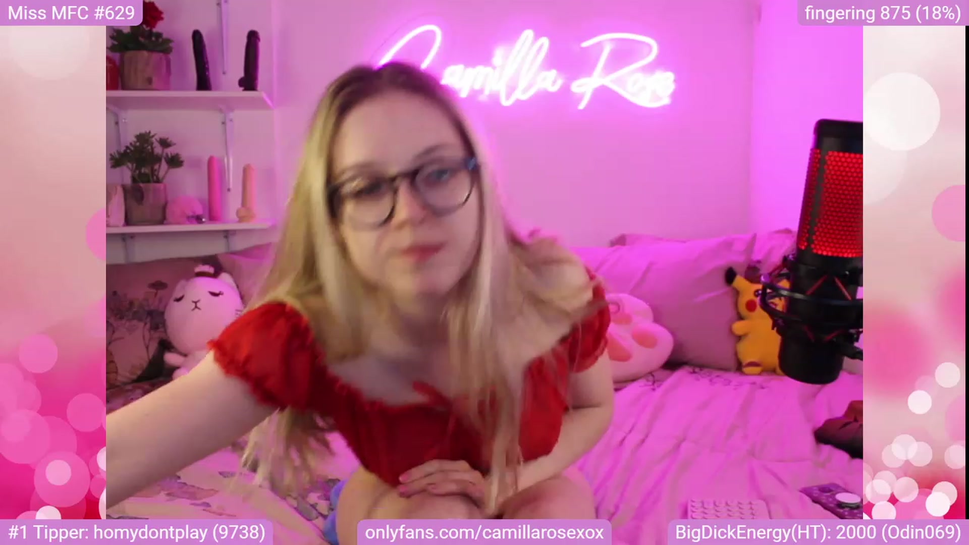 Gallery image thumbnail from CamillaRoseXo's myfreecams stream on, 01/29/2023, 11:31 image 6 of 20
