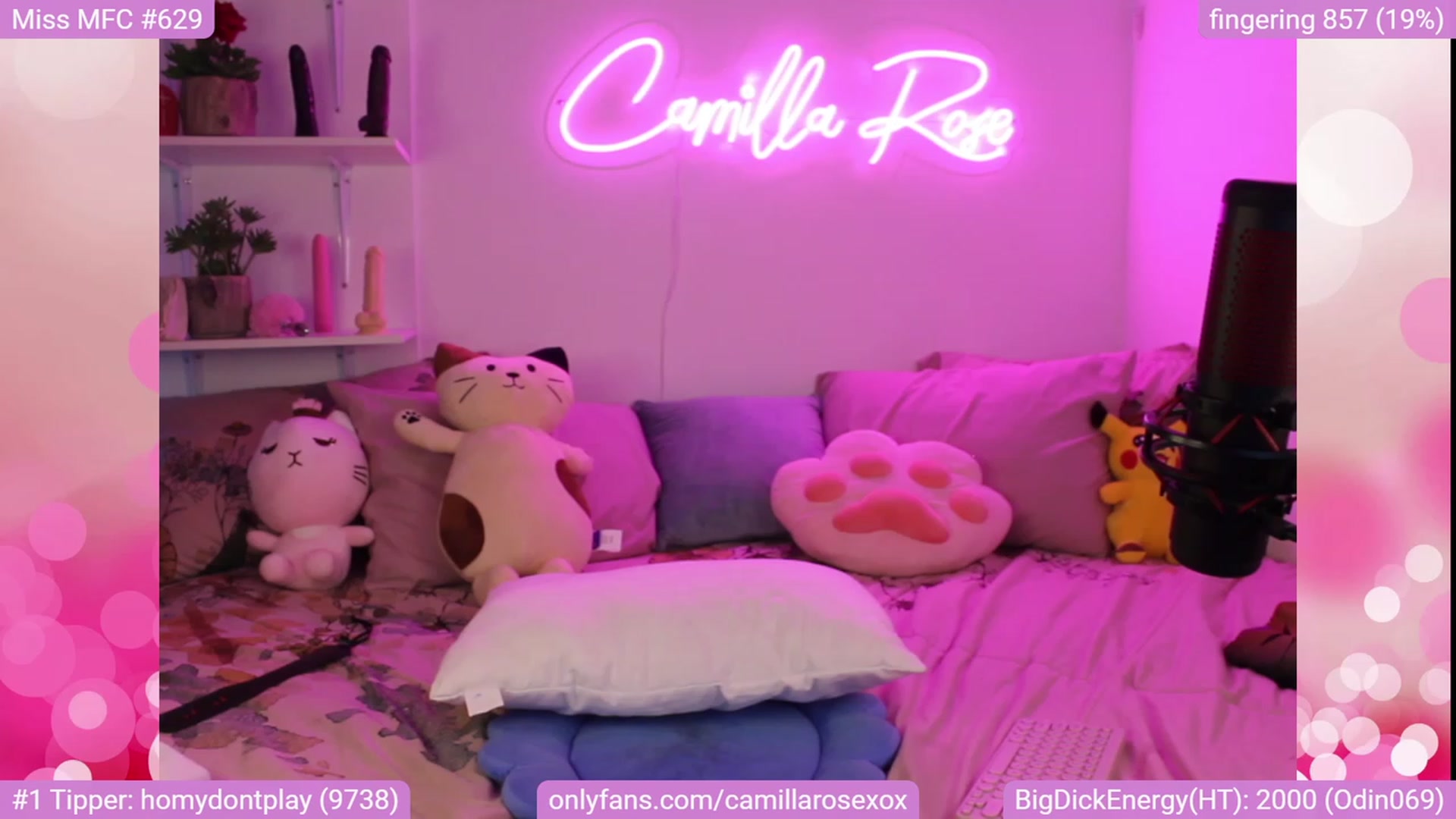 Gallery image thumbnail from CamillaRoseXo's myfreecams stream on, 01/29/2023, 12:00 image 6 of 20
