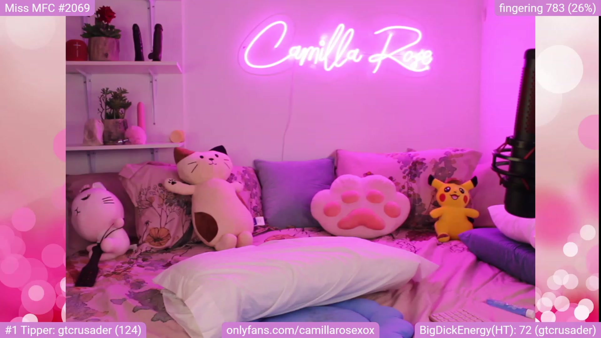 Gallery image thumbnail from CamillaRoseXo's myfreecams stream on, 02/02/2023, 07:15 image 20 of 20