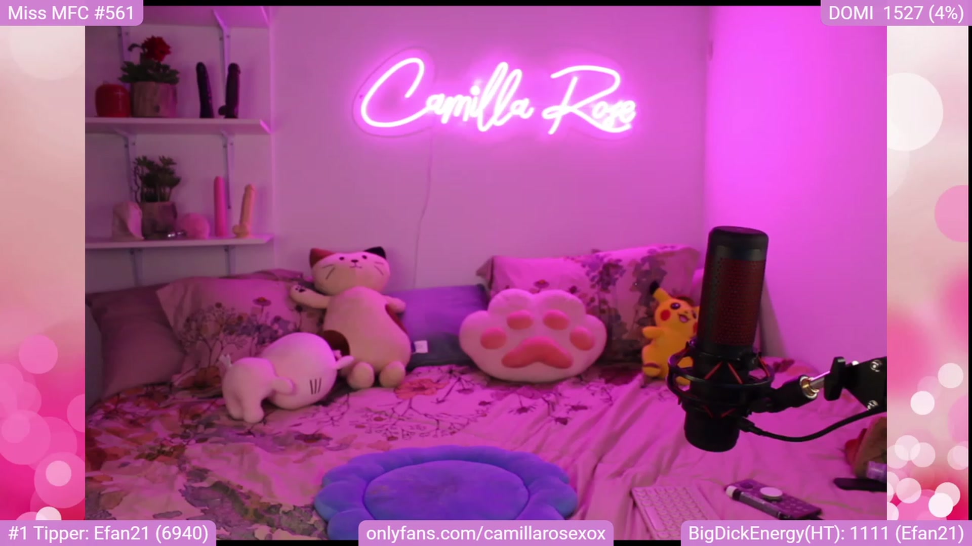 Gallery image thumbnail from CamillaRoseXo's myfreecams stream on, 02/04/2023, 10:28 image 20 of 20