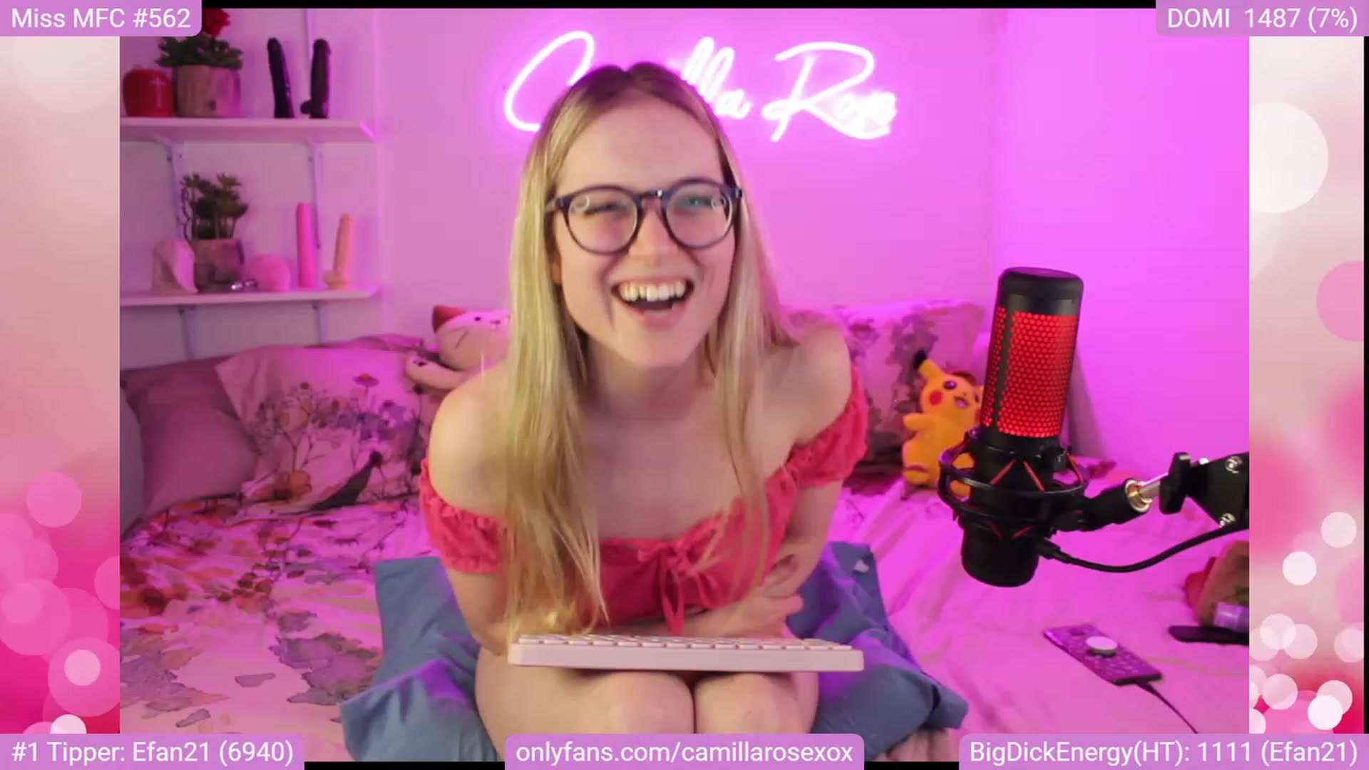 Gallery image thumbnail from CamillaRoseXo's myfreecams stream on, 02/04/2023, 11:23 image 1 of 20