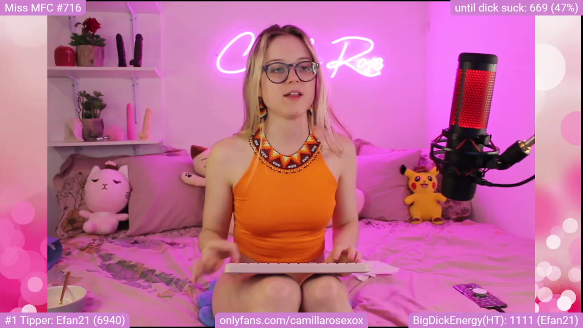 Gallery image thumbnail from CamillaRoseXo's myfreecams stream on, 02/05/2023, 07:46 image 1 of 20