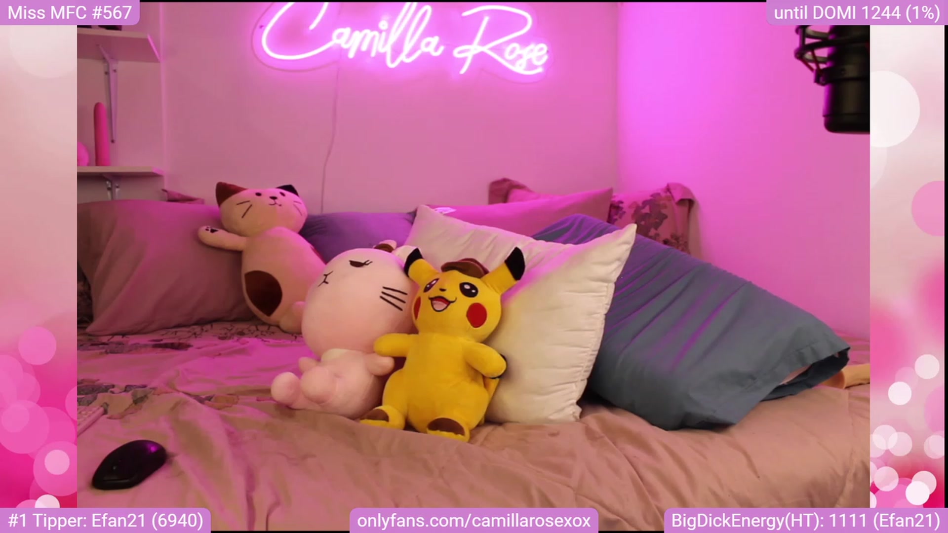 Gallery image thumbnail from CamillaRoseXo's myfreecams stream on, 02/05/2023, 10:52 image 1 of 20