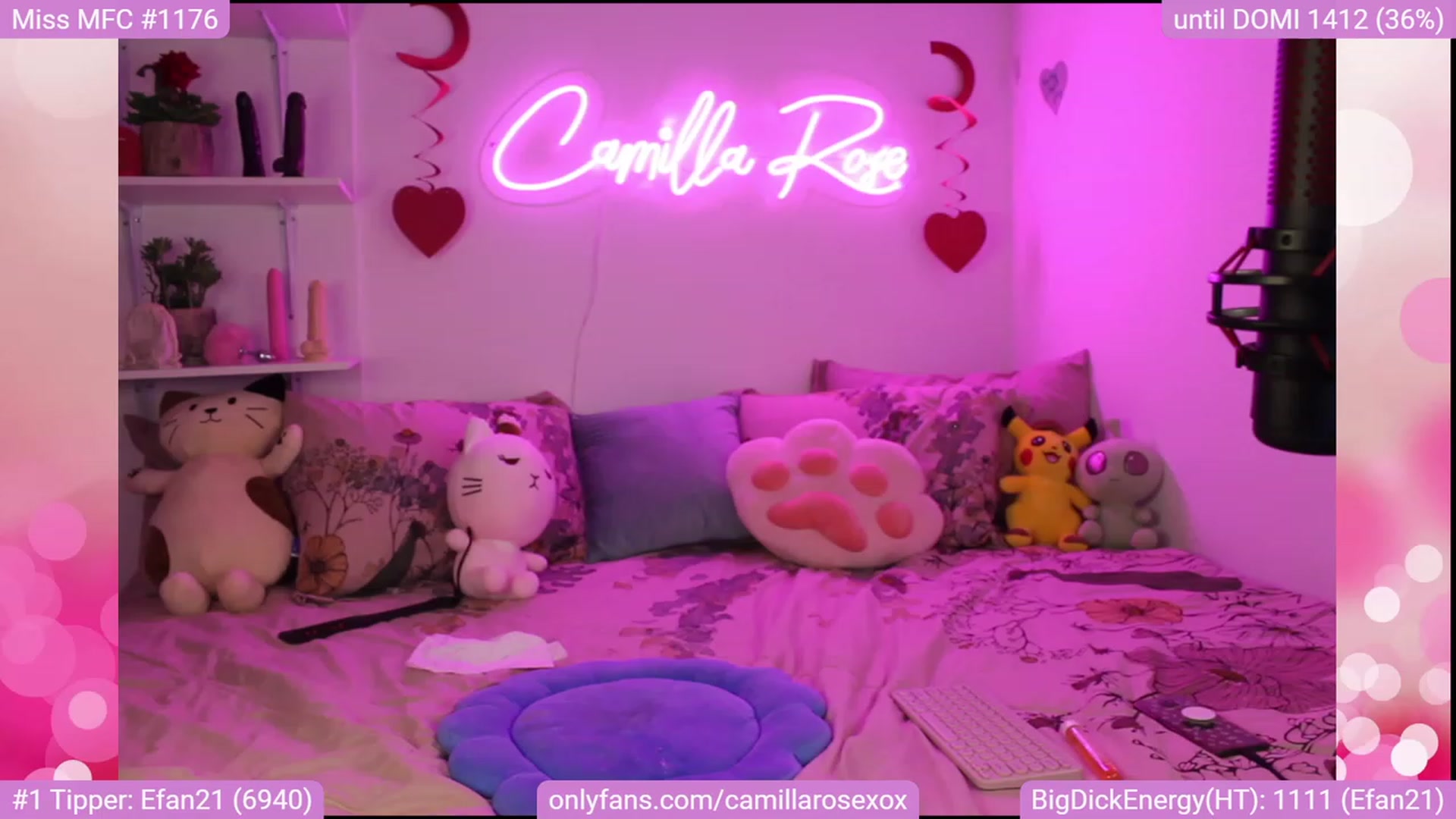 Gallery image thumbnail from CamillaRoseXo's myfreecams stream on, 02/11/2023, 10:27 image 5 of 20