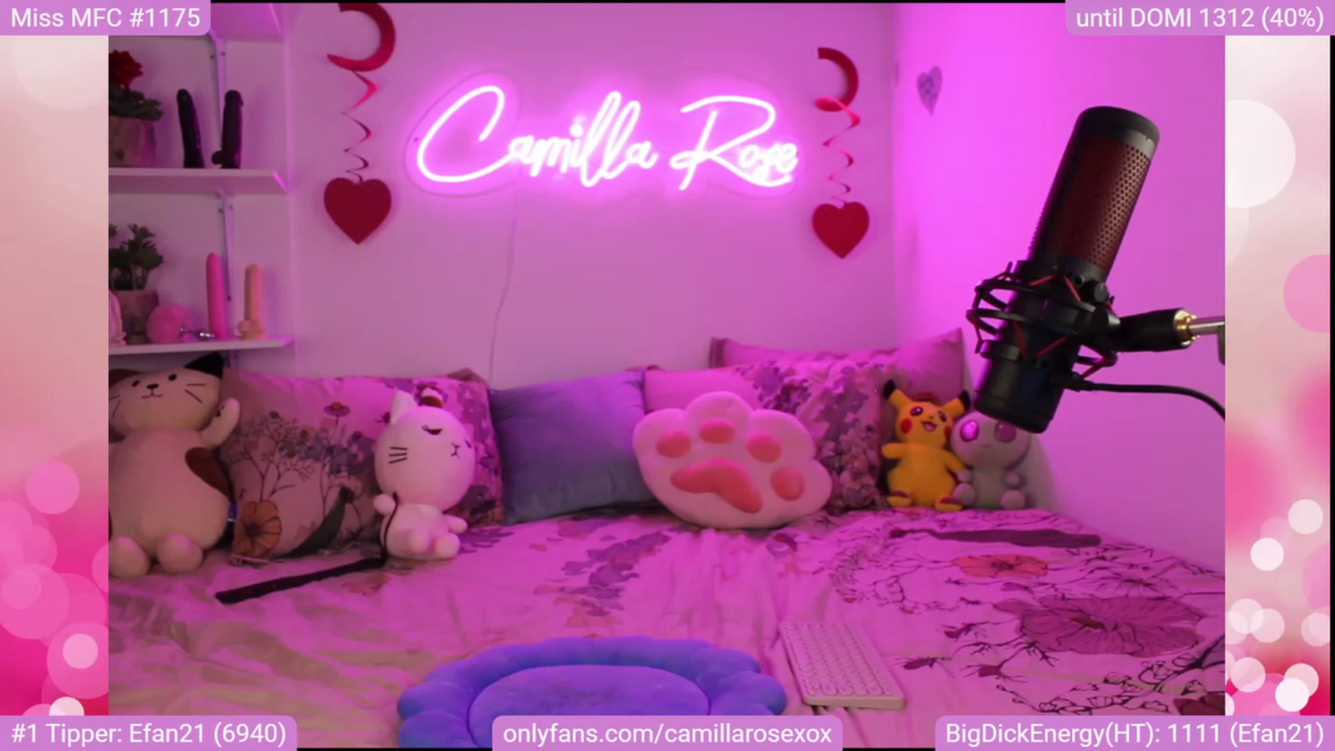 Gallery image thumbnail from CamillaRoseXo's myfreecams stream on, 02/11/2023, 10:27 image 11 of 20