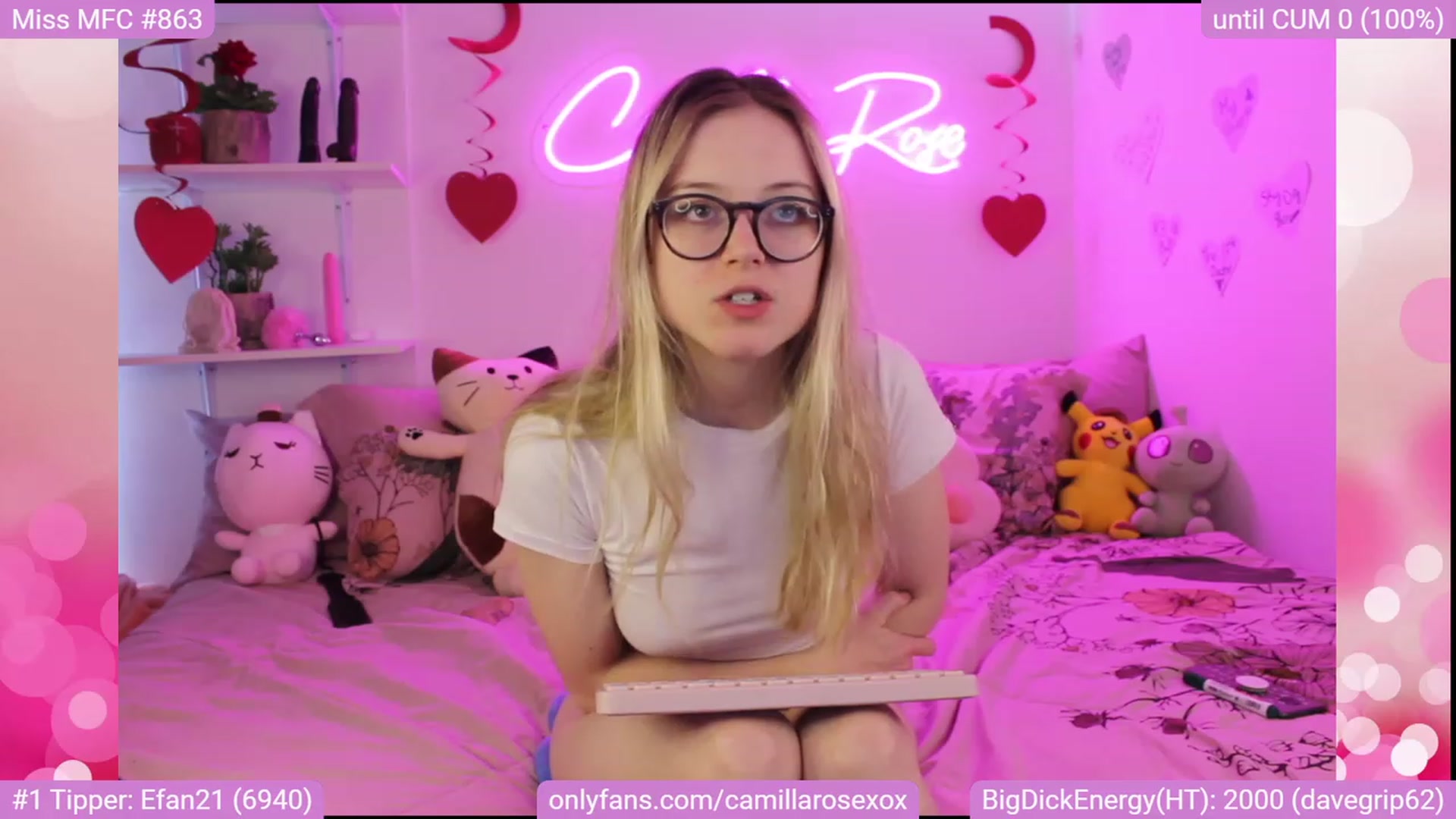 Gallery image thumbnail from CamillaRoseXo's myfreecams stream on, 02/11/2023, 15:38 image 5 of 20