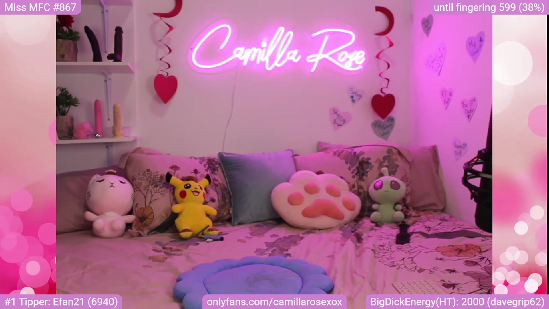 Gallery image thumbnail from CamillaRoseXo's myfreecams stream on, 02/17/2023, 13:04 image 18 of 20