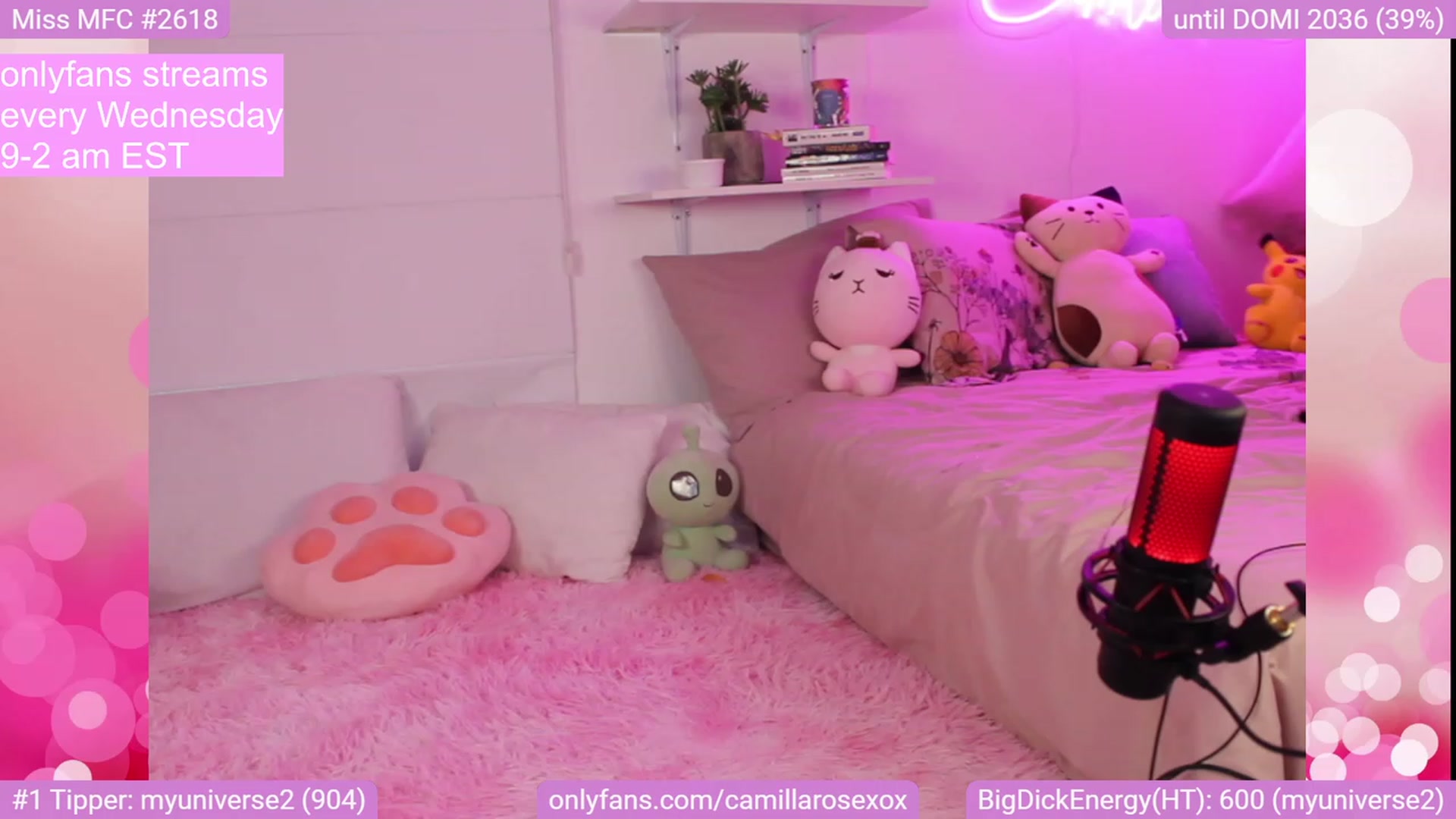Gallery image thumbnail from CamillaRoseXo's myfreecams stream on, 04/09/2023, 08:35 image 19 of 20