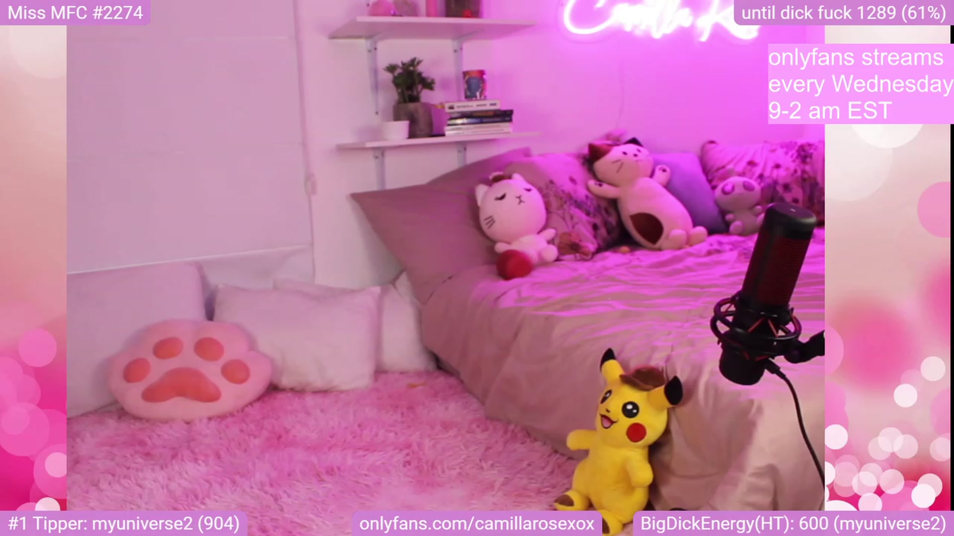 Gallery image thumbnail from CamillaRoseXo's myfreecams stream on, 04/10/2023, 06:30 image 1 of 20