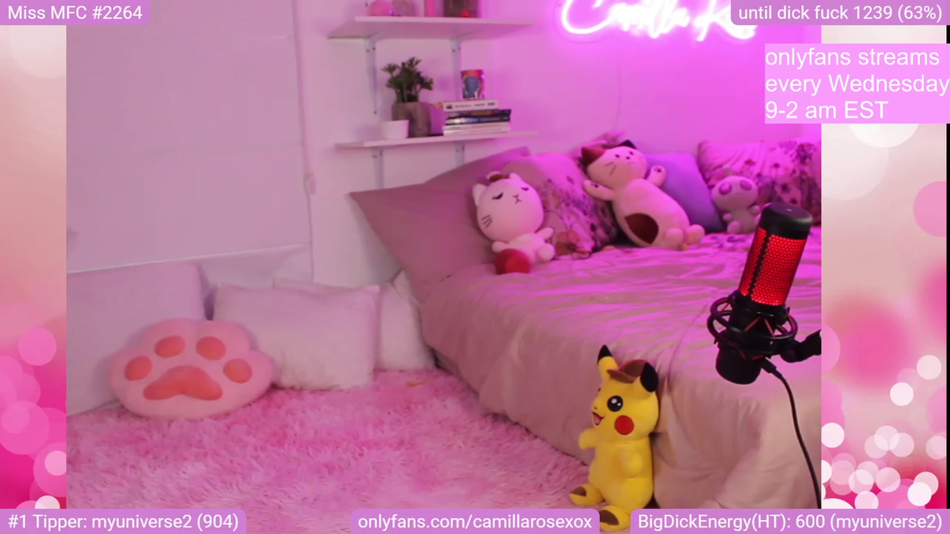 Gallery image thumbnail from CamillaRoseXo's myfreecams stream on, 04/10/2023, 06:30 image 15 of 20