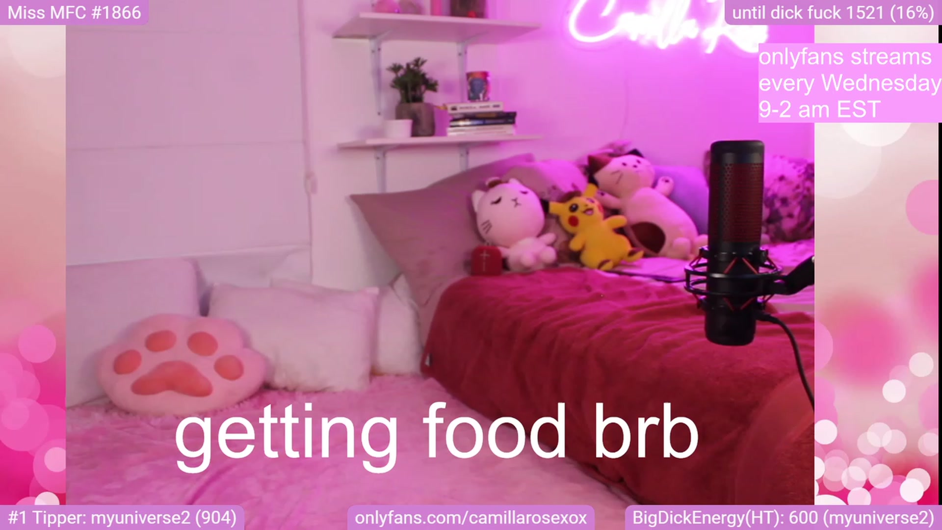 Gallery image thumbnail from CamillaRoseXo's myfreecams stream on, 04/10/2023, 09:44 image 15 of 20