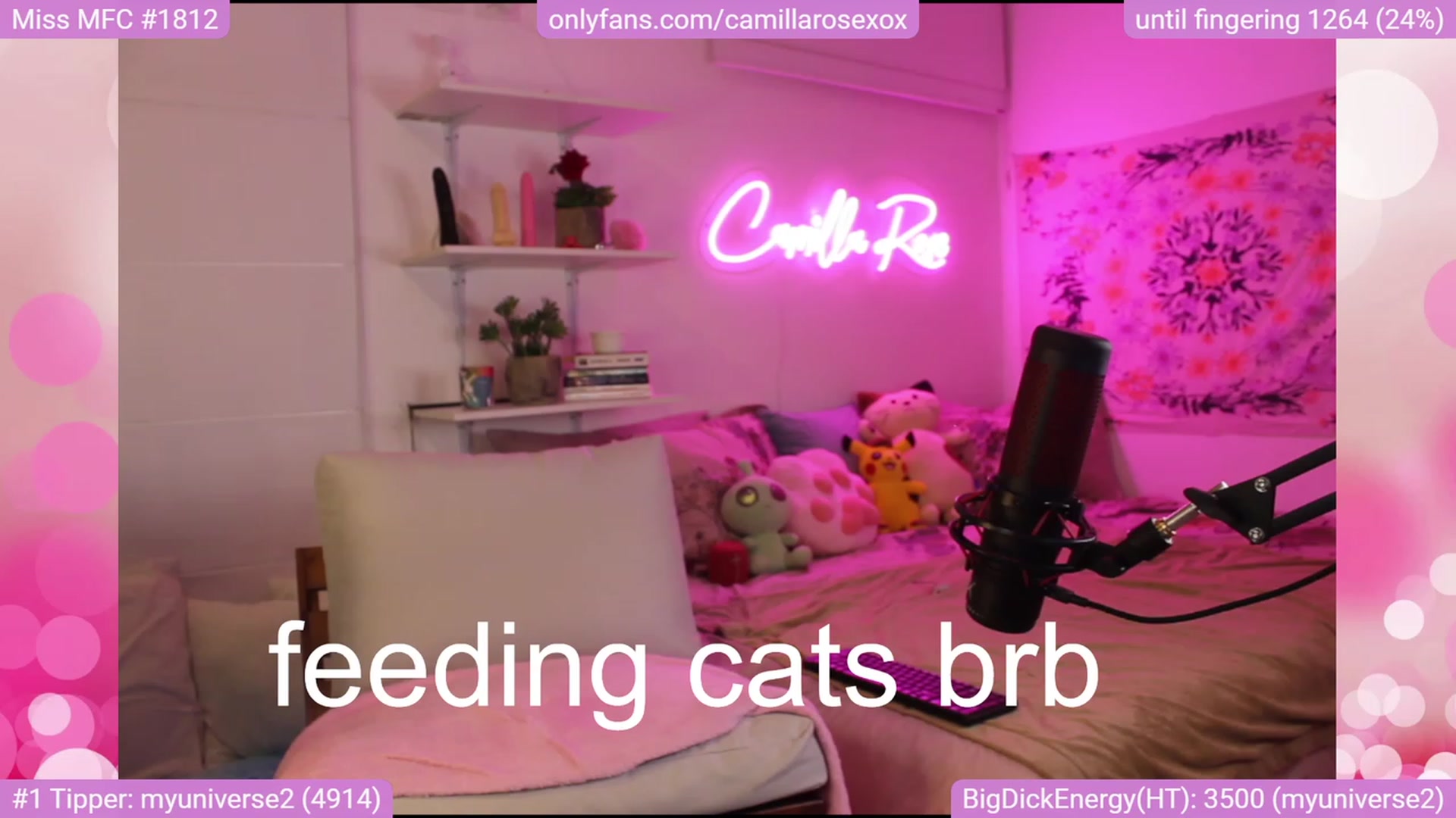 Gallery image thumbnail from CamillaRoseXo's myfreecams stream on, 04/28/2023, 08:19 image 2 of 20