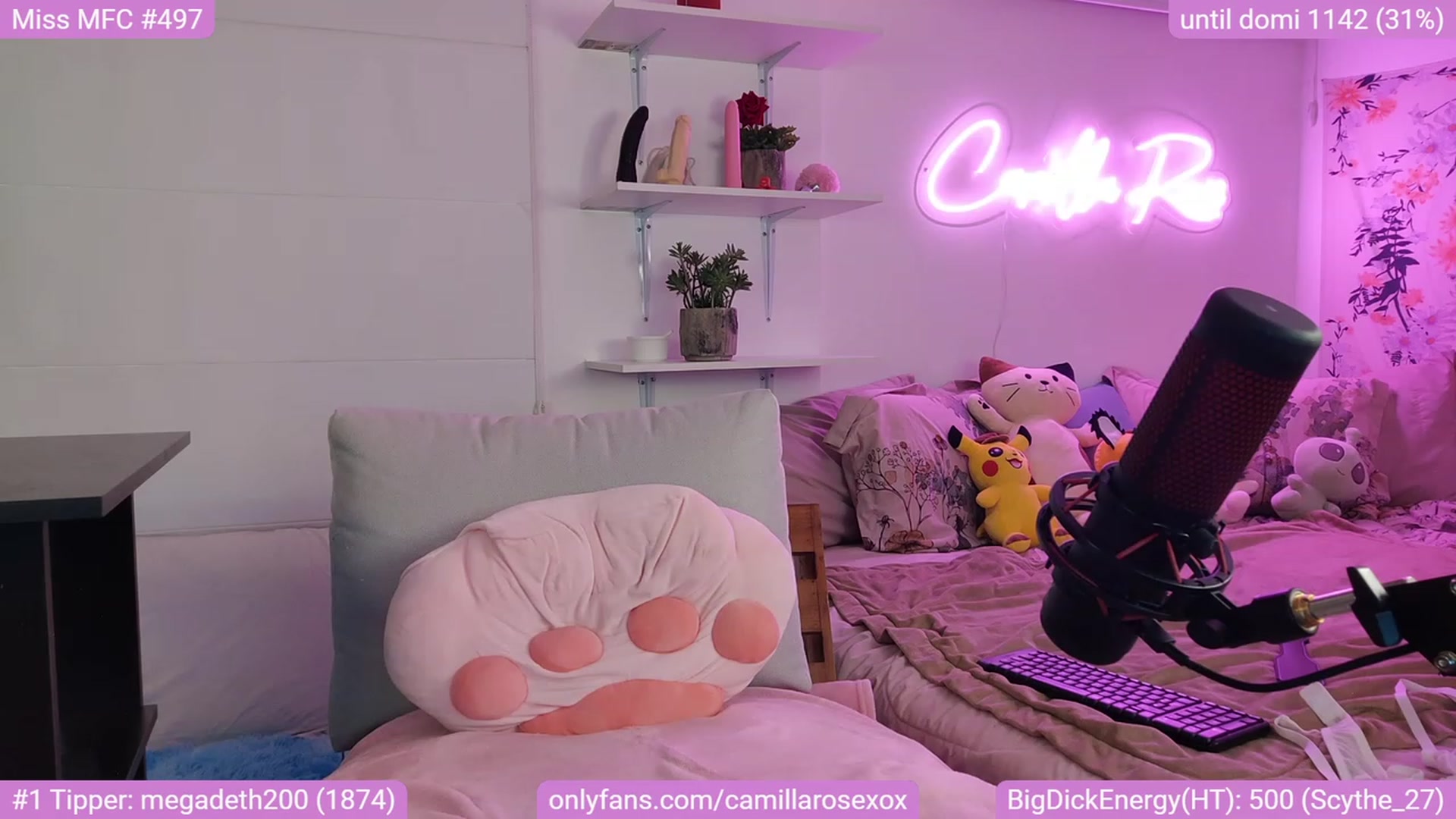 Gallery image thumbnail from CamillaRoseXo's myfreecams stream on, 05/11/2023, 08:09 image 15 of 20