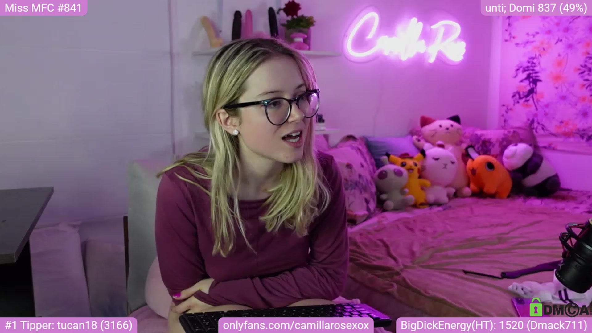 Gallery image thumbnail from CamillaRoseXo's myfreecams stream on, 05/29/2023, 07:51 image 19 of 20