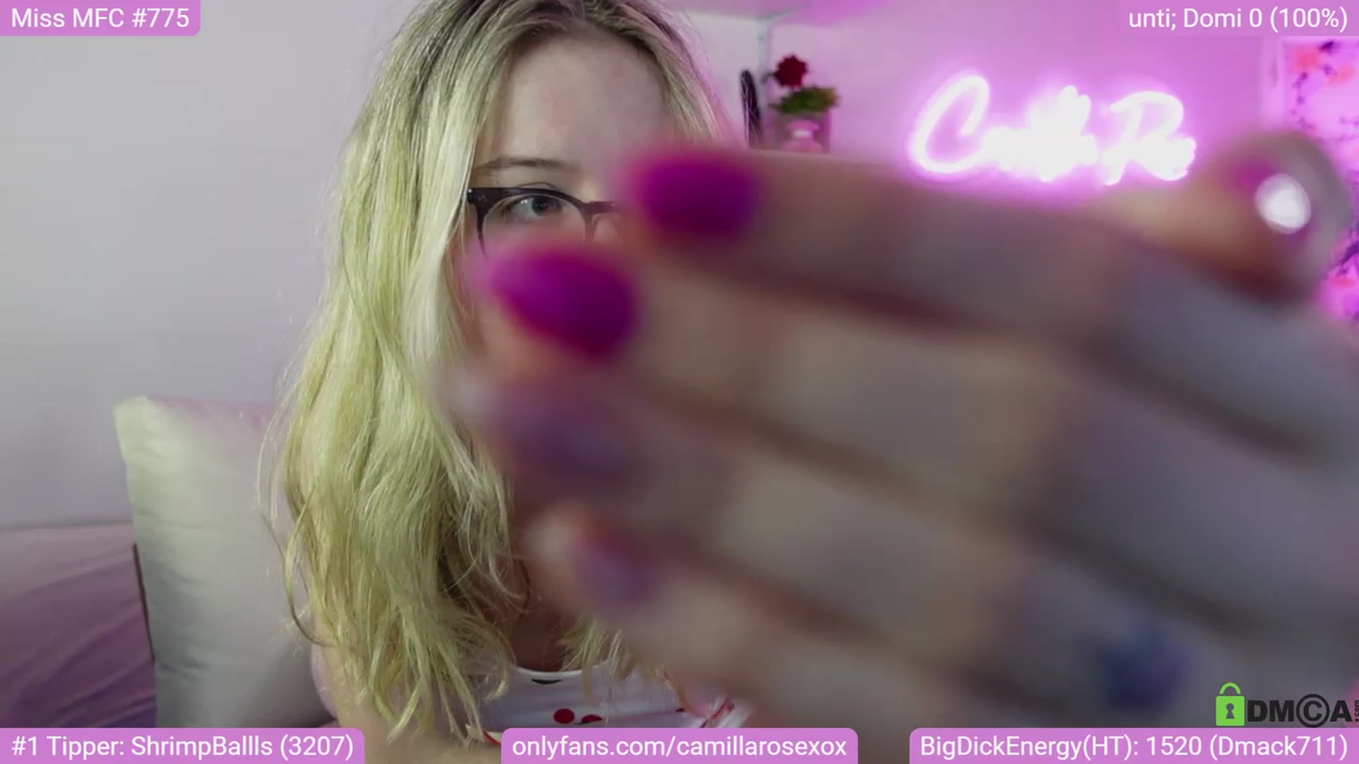 Gallery image thumbnail from CamillaRoseXo's myfreecams stream on, 05/29/2023, 10:41 image 20 of 20