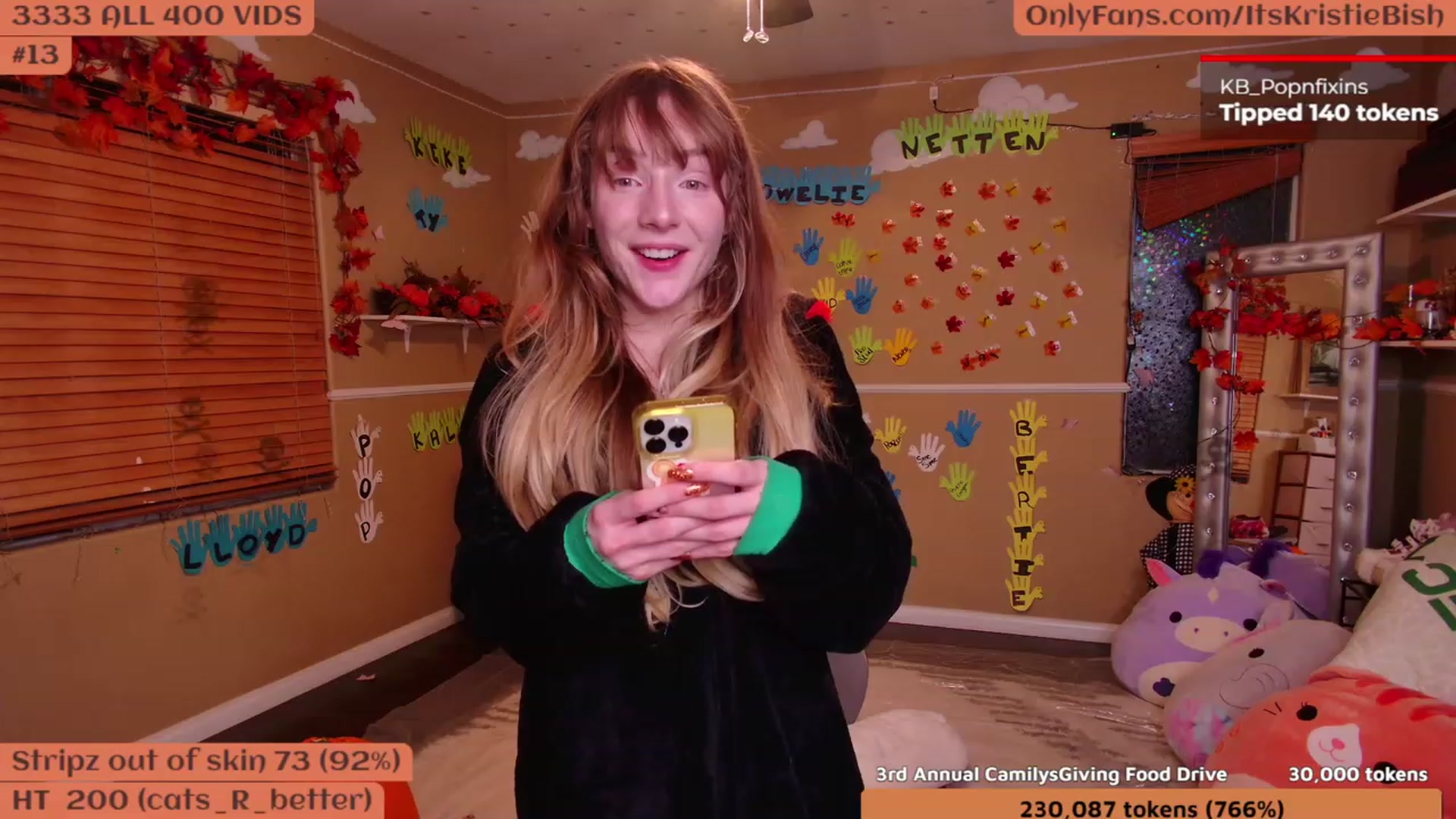 Gallery image thumbnail from CamilysGiving's myfreecams stream on, 11/21/2022, 08:27 image 5 of 20