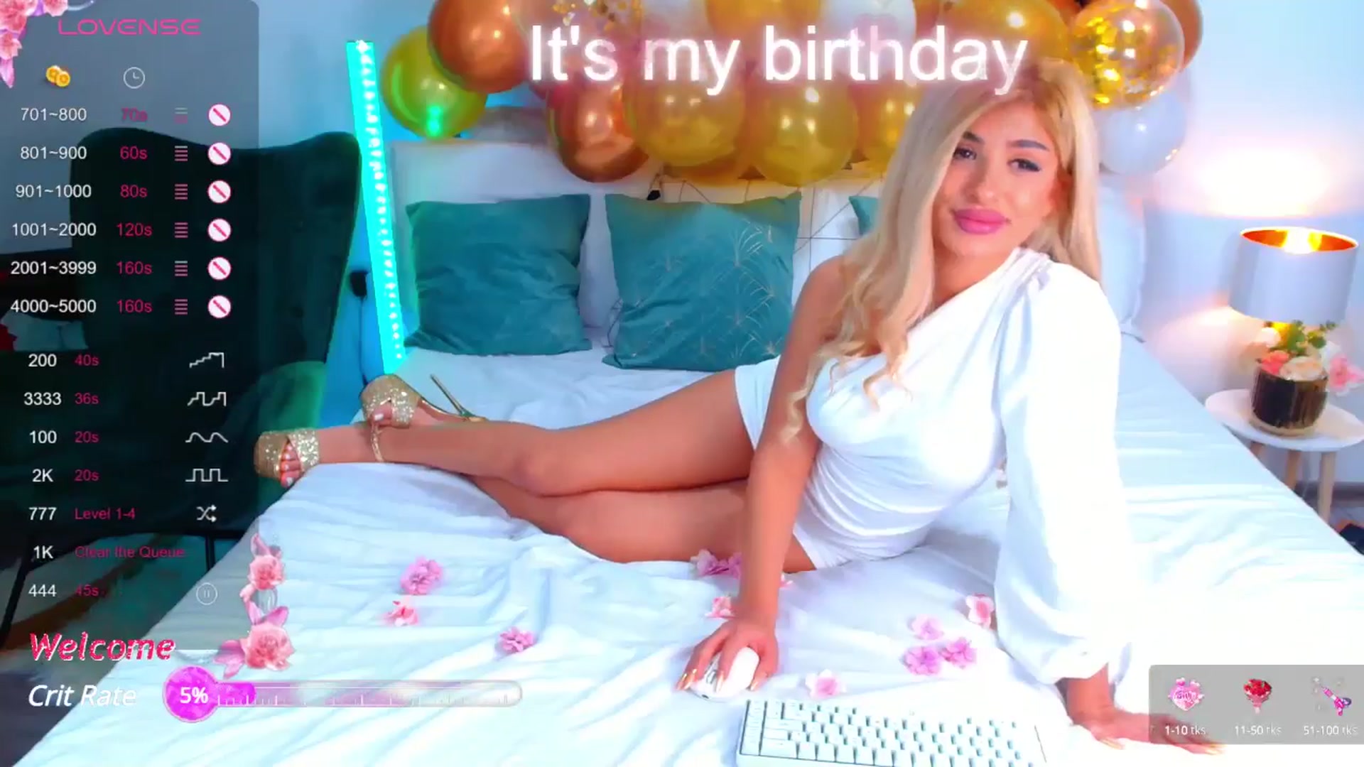 Gallery image thumbnail from Candy1's myfreecams stream on, 10/06/2024, 17:59 image 11 of 20