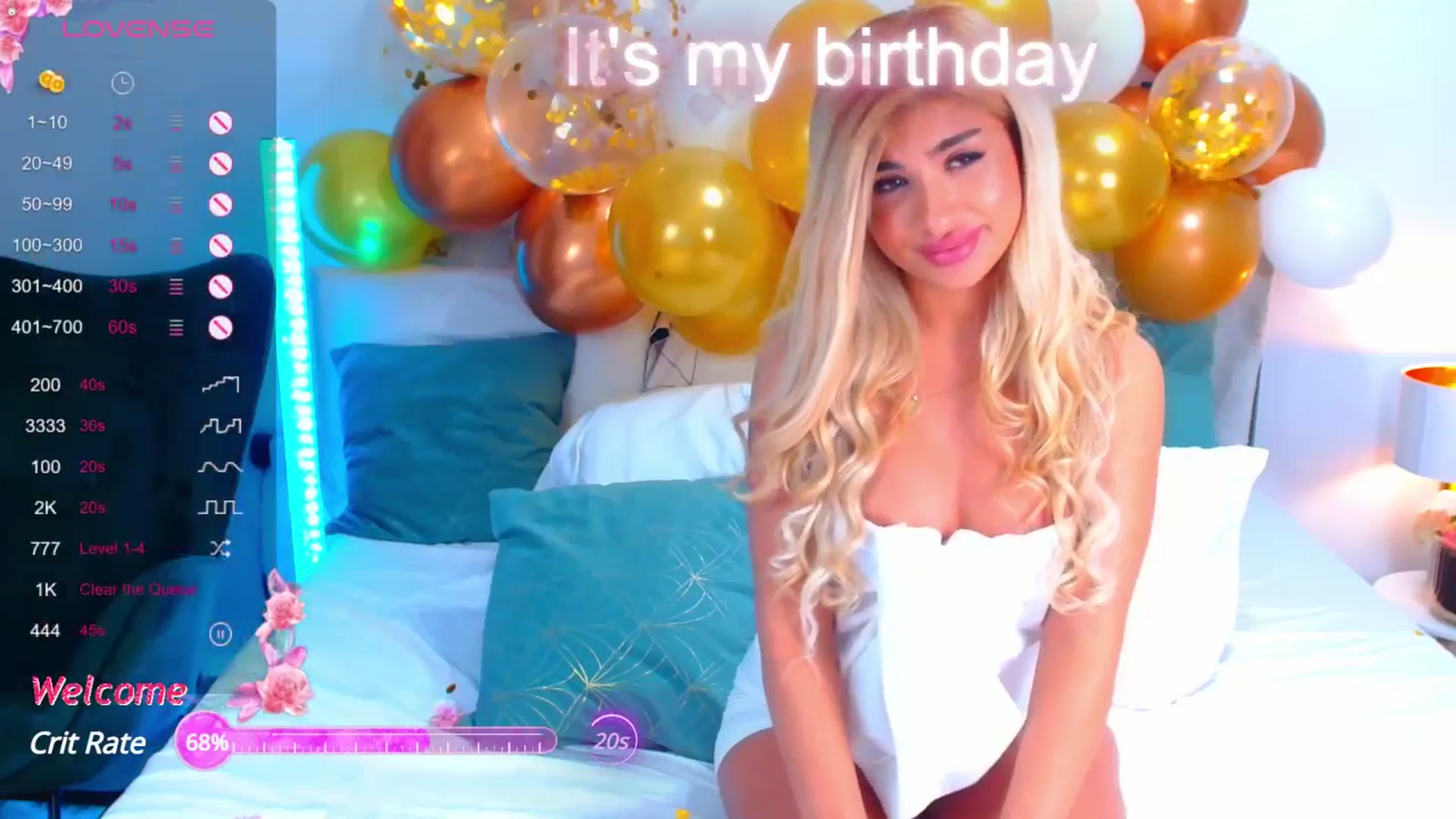 Gallery image thumbnail from Candy1's myfreecams stream on, 10/07/2024, 24:06 image 4 of 20
