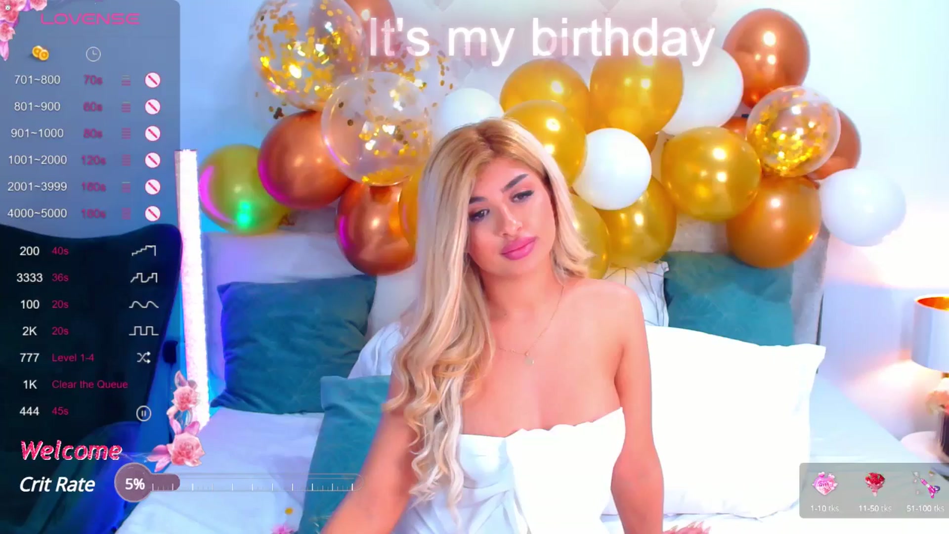 Gallery image thumbnail from Candy1's myfreecams stream on, 10/07/2024, 24:06 image 13 of 20