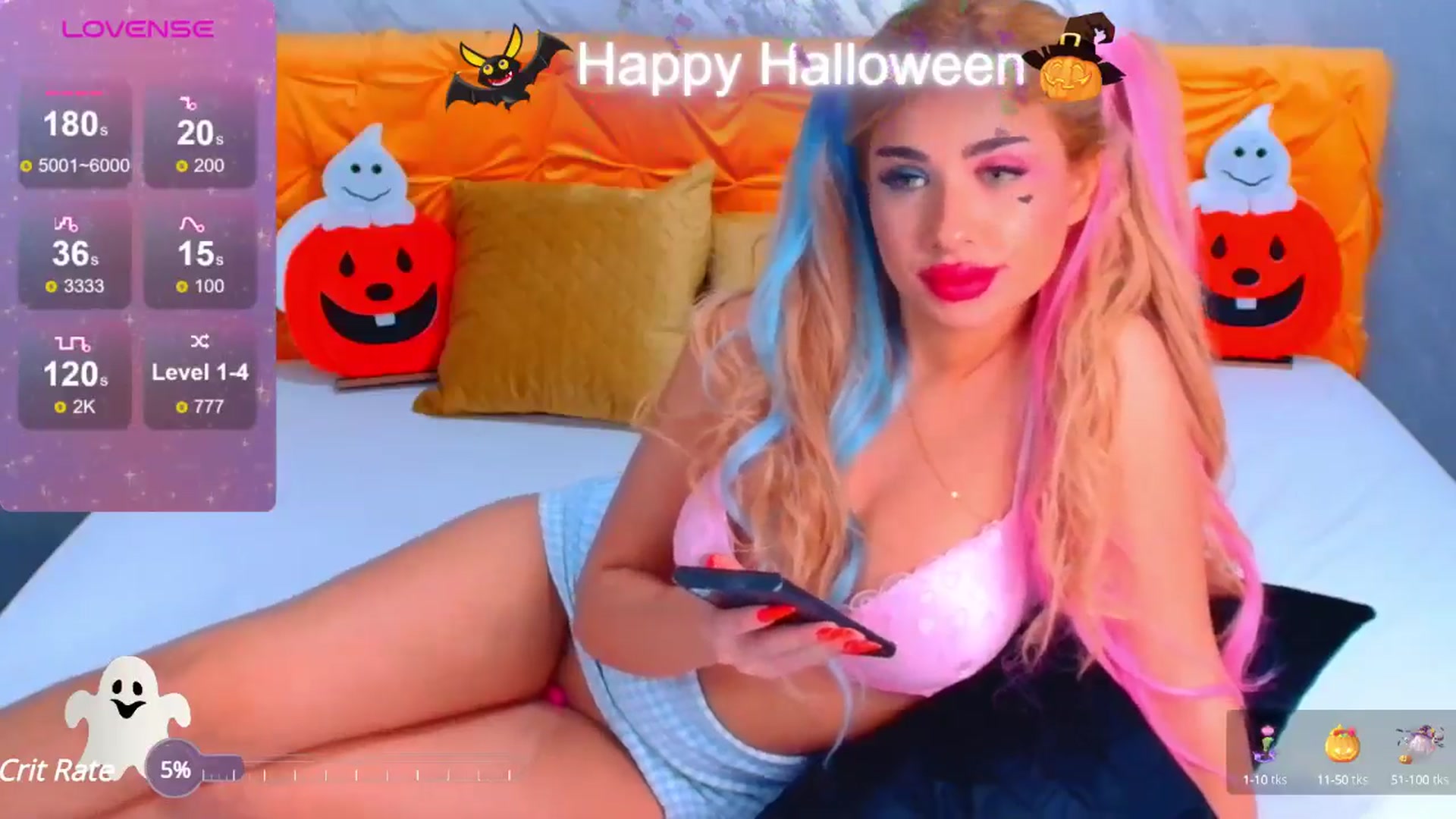 Gallery image thumbnail from Candy1's myfreecams stream on, 10/31/2024, 21:22 image 13 of 20