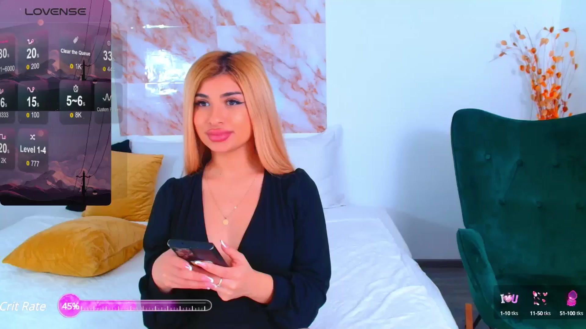Gallery image thumbnail from Candy1's myfreecams stream on, 11/25/2024, 08:49 image 14 of 20