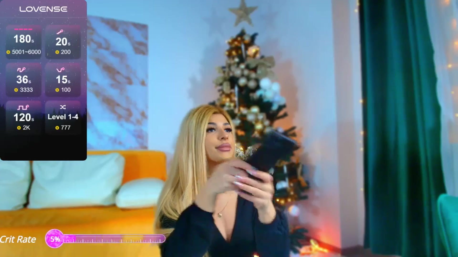 Gallery image thumbnail from Candy1's myfreecams stream on, 12/10/2024, 17:25 image 6 of 20