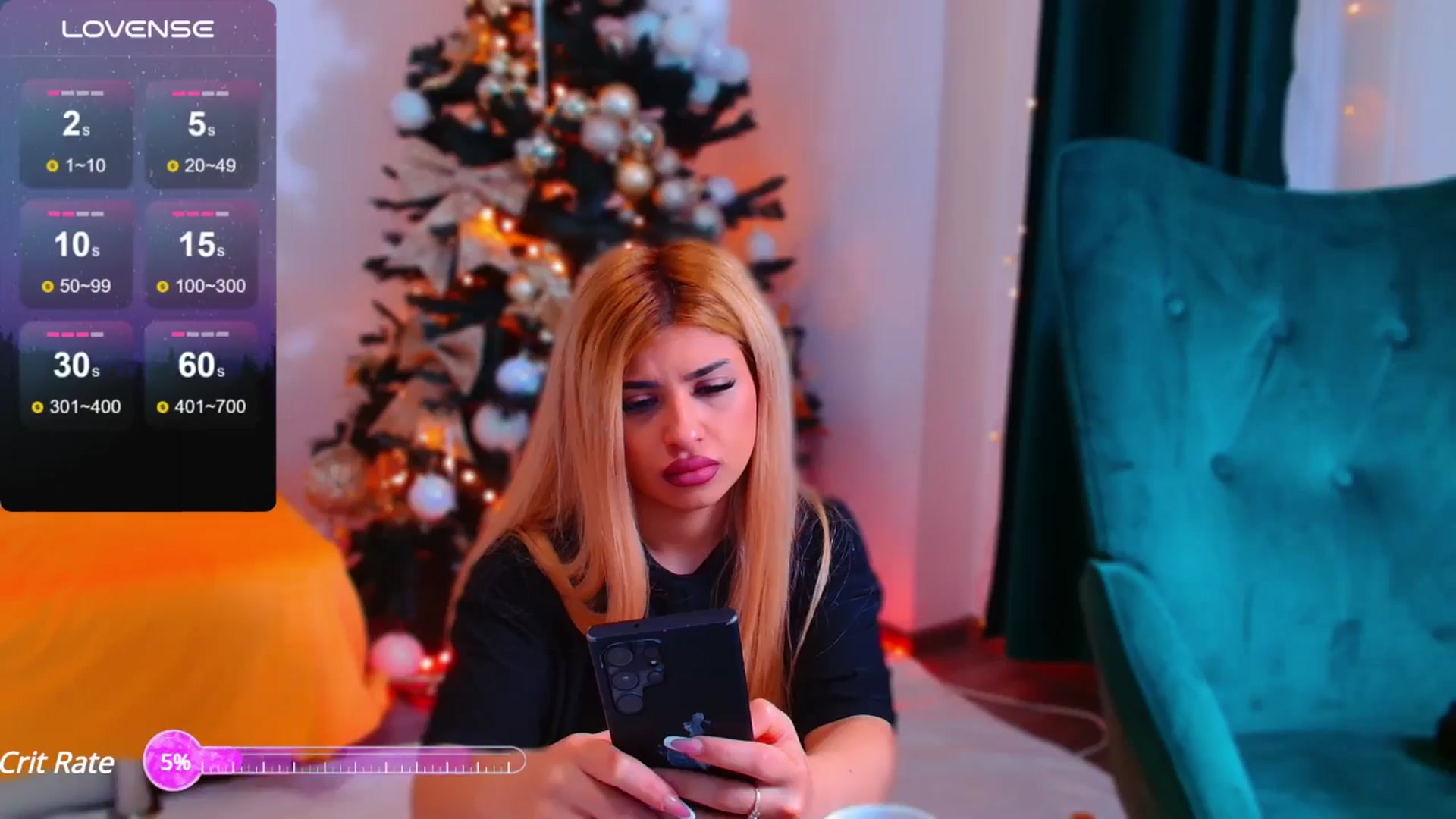 Gallery image thumbnail from Candy1's myfreecams stream on, 12/13/2024, 08:26 image 6 of 20