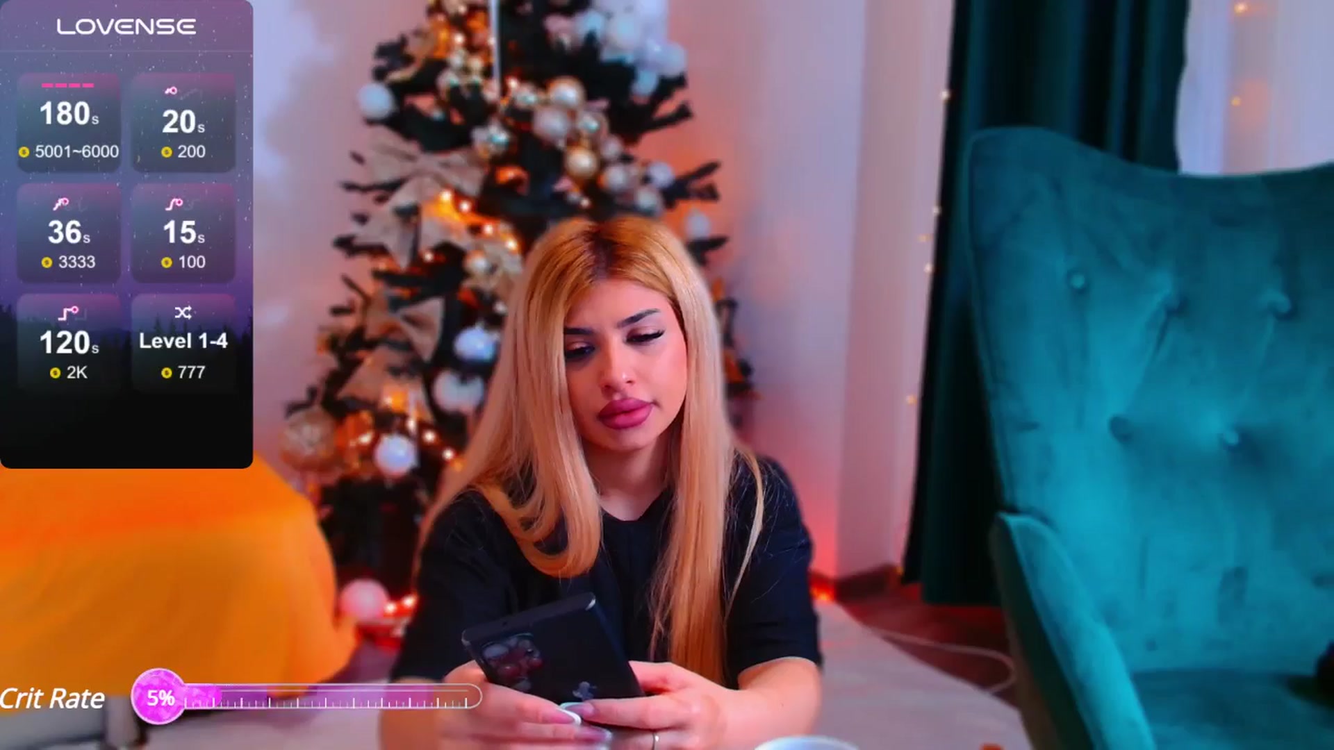 Gallery image thumbnail from Candy1's myfreecams stream on, 12/13/2024, 08:26 image 7 of 20